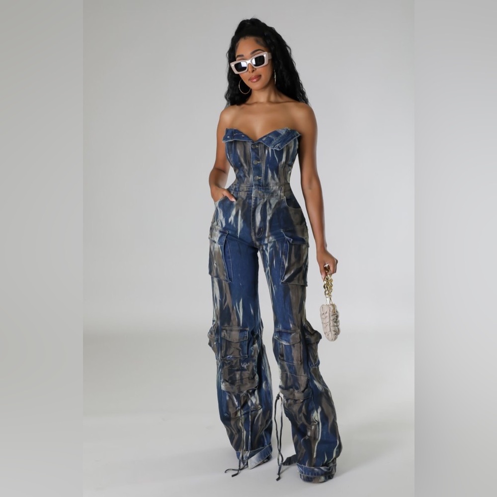 Denim Jumpsuit 🛍️